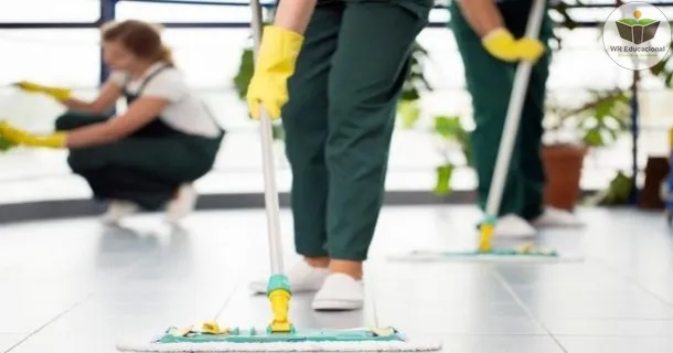 Curso de A importância da limpeza em escolas