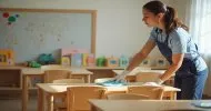 cuidados com a higiene em creches e escolas