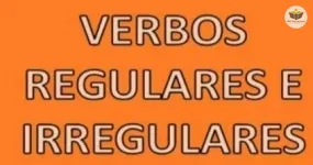 noções básicas de verbos regulares e irregulares 