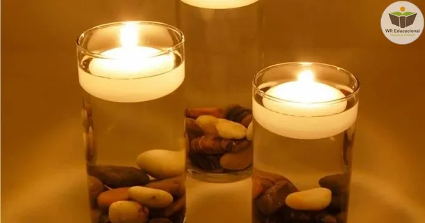 Curso de educação a distância de Velas Decorativas e Artesanais