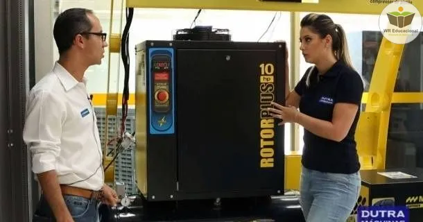 Curso de educação a distância de Compressores de Parafusos