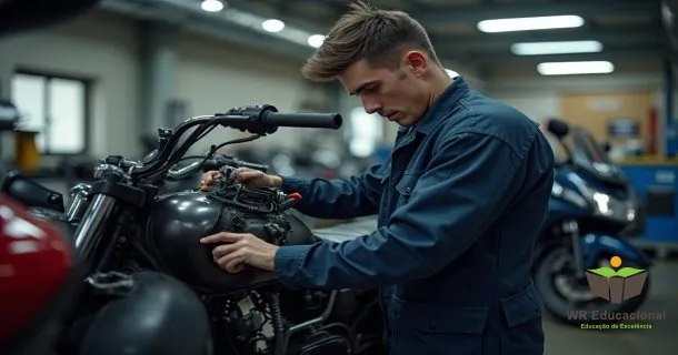 básico de mecânica aplicada em reparação de motocicletas