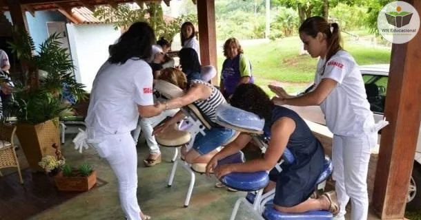 Curso de educação a distância de Quick Massage