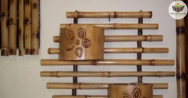 Curso de educação a distância de Artesanato em bambu