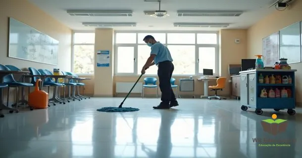 higiene e limpeza na escola