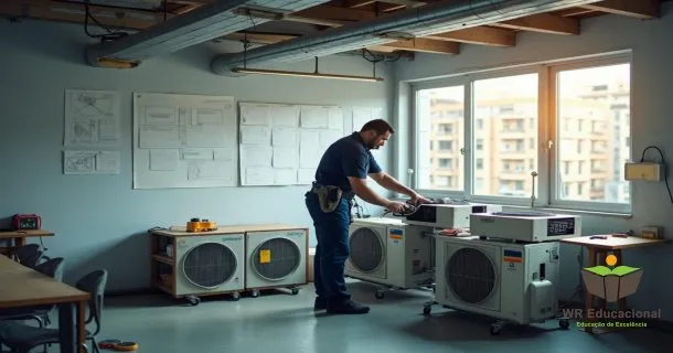 manutenção de ar condicionado residencial e industrial